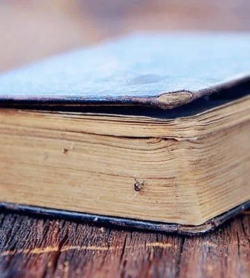 Book close-up