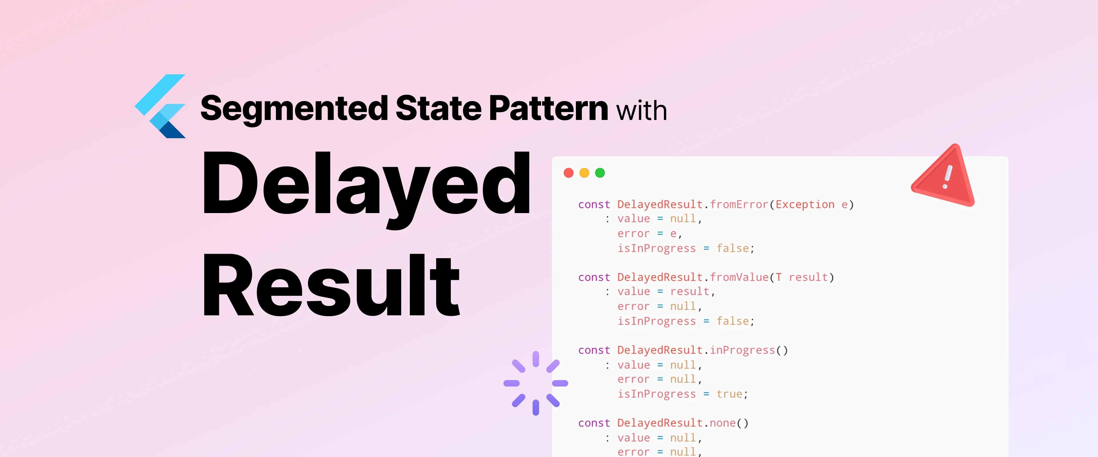 A delayed results pattern displaying on a desktop screen