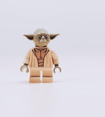 Lego master Yoda from star wars