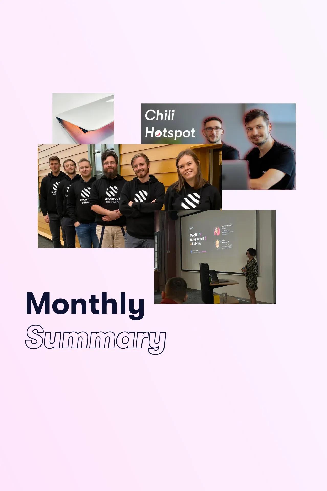 Monthly summary - August