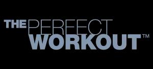 The company logo the perfect workout