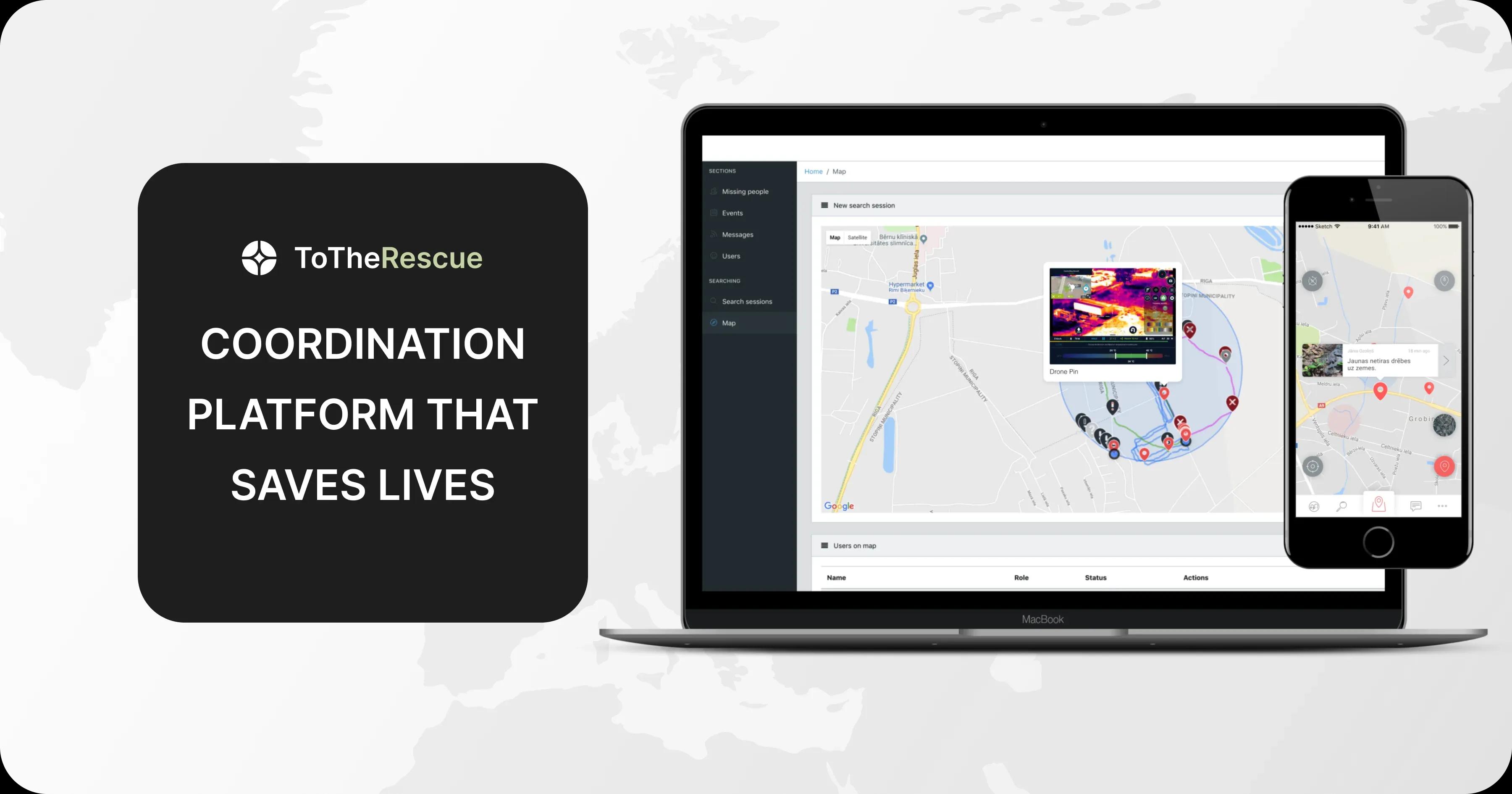 Coordination platform that saves lives