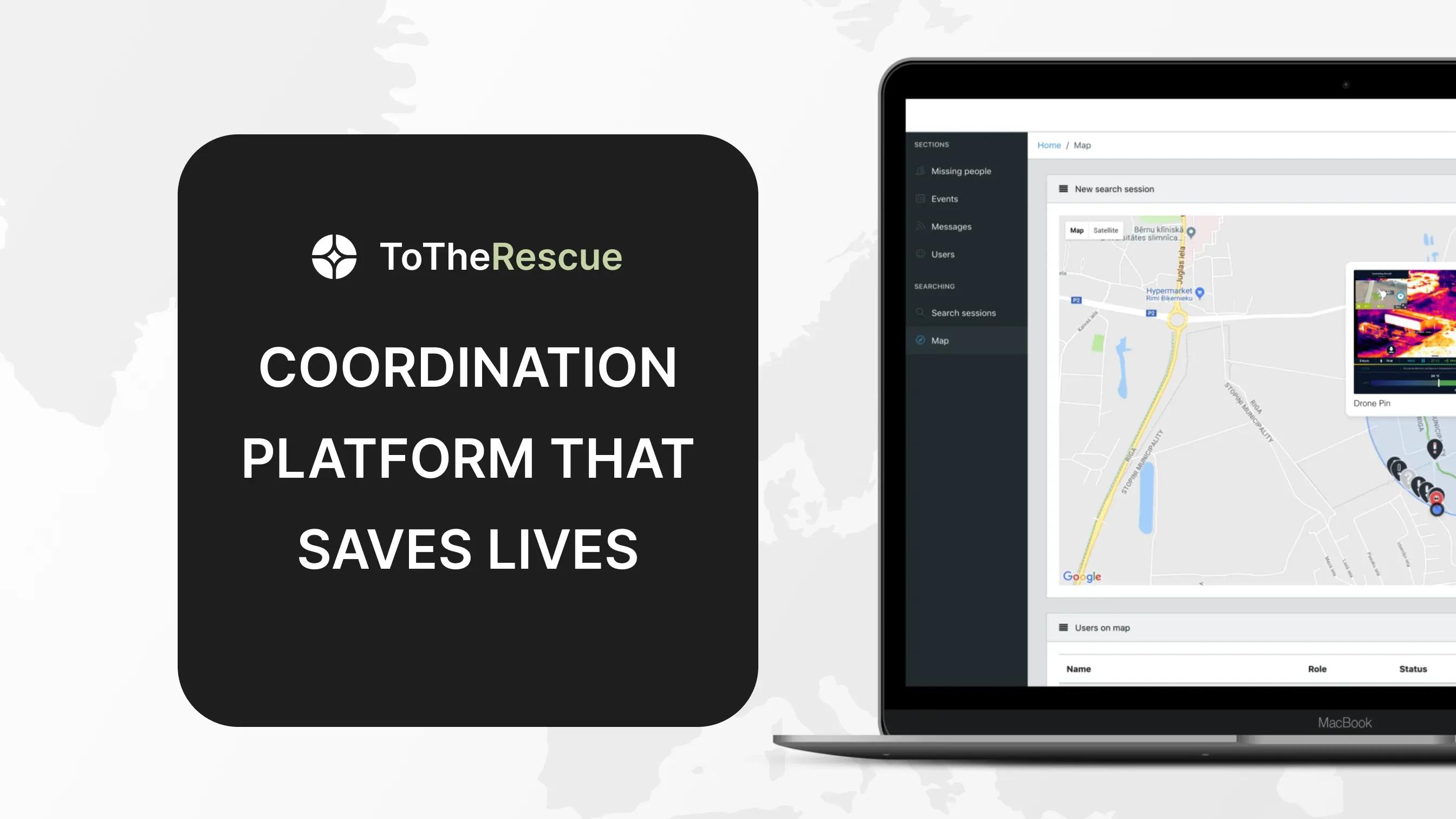 Coordination platform that saves lives