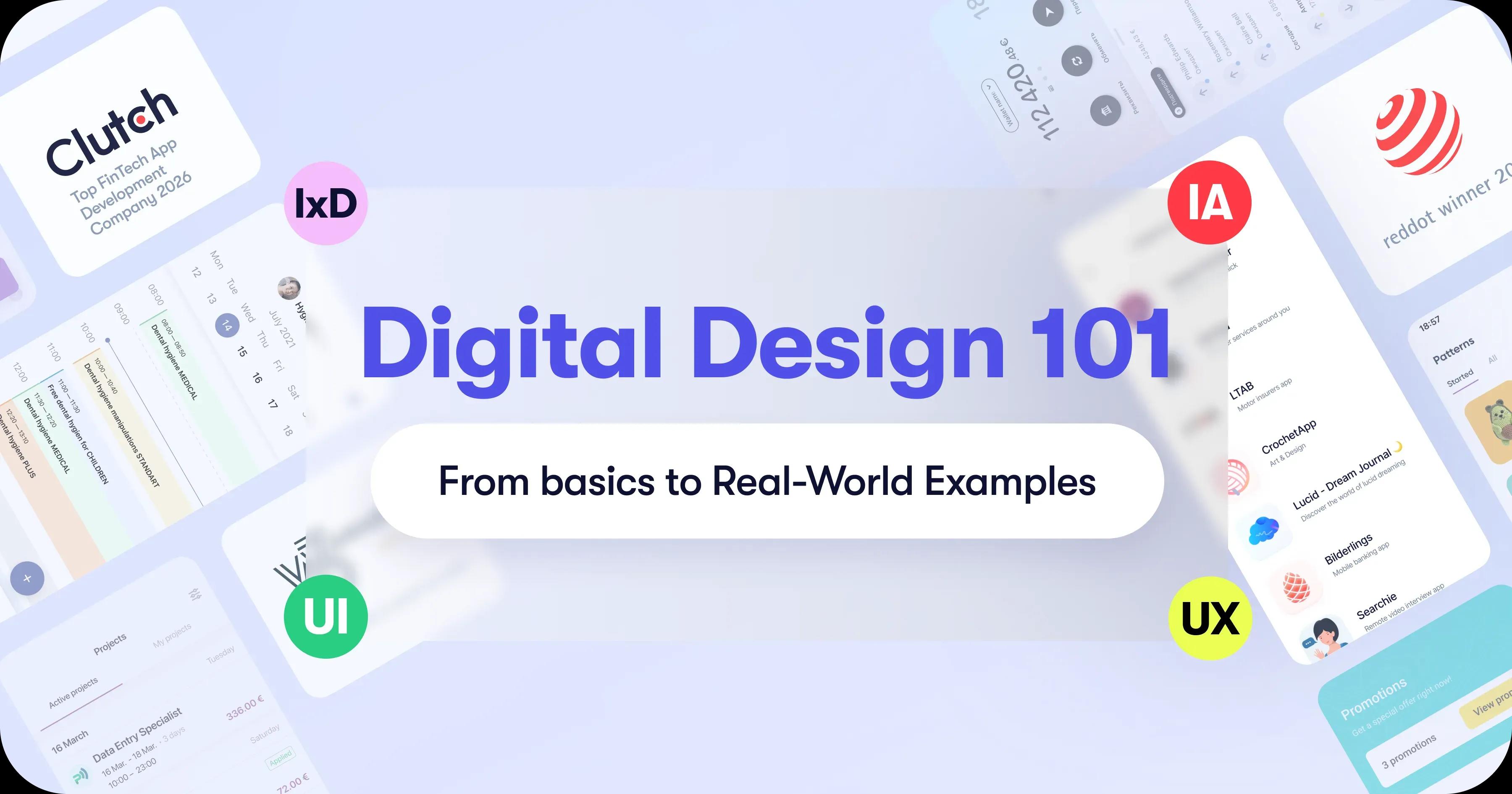 Digital design 101. From basics to real-world examples