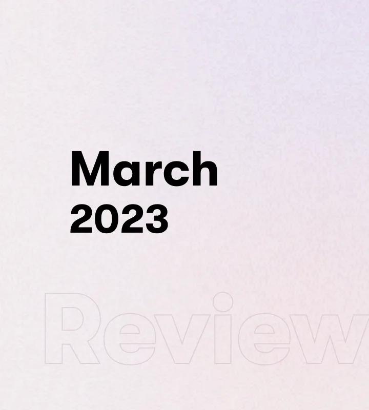 March 2023
