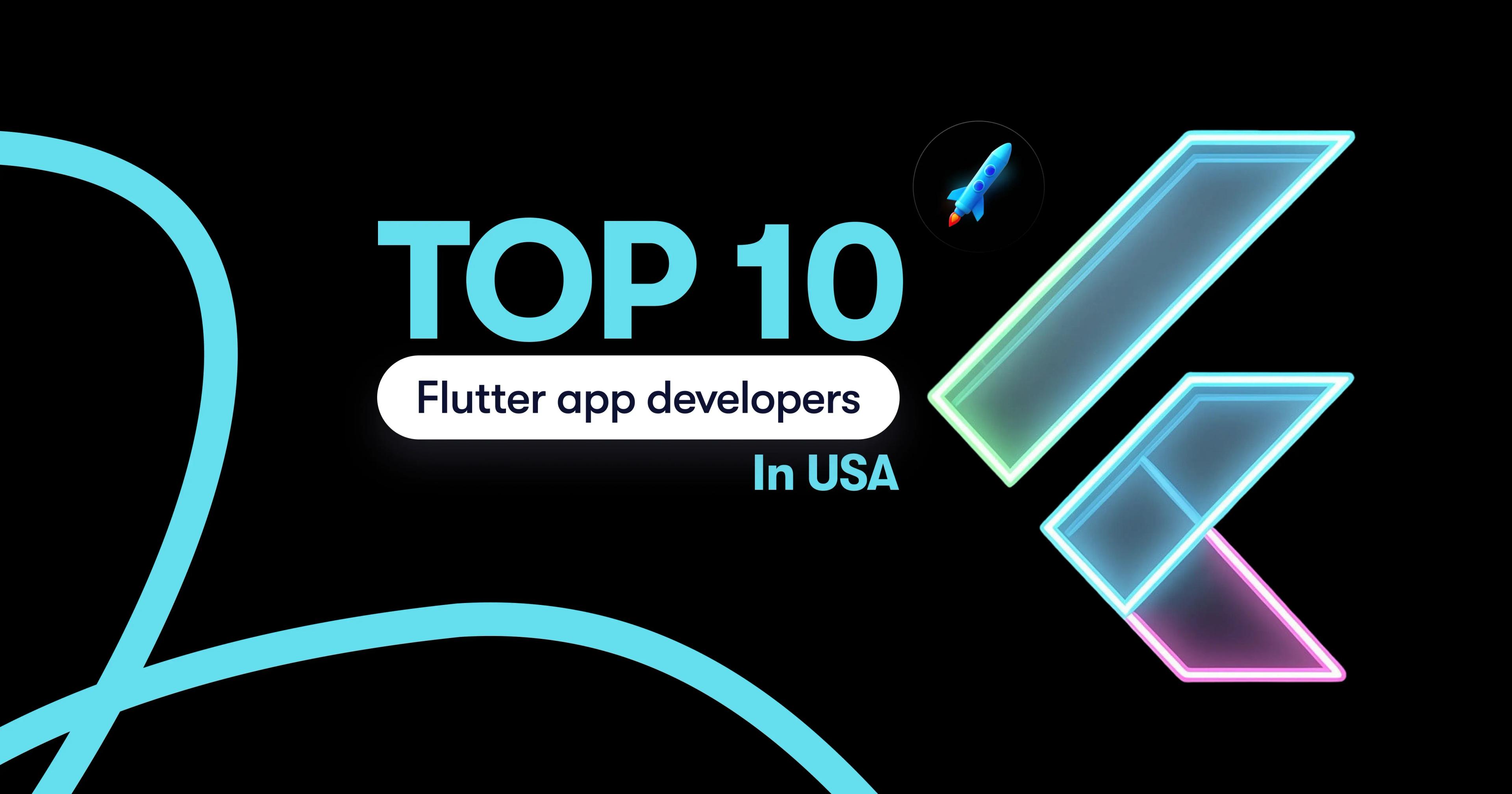 Top Flutter app development companies in USA