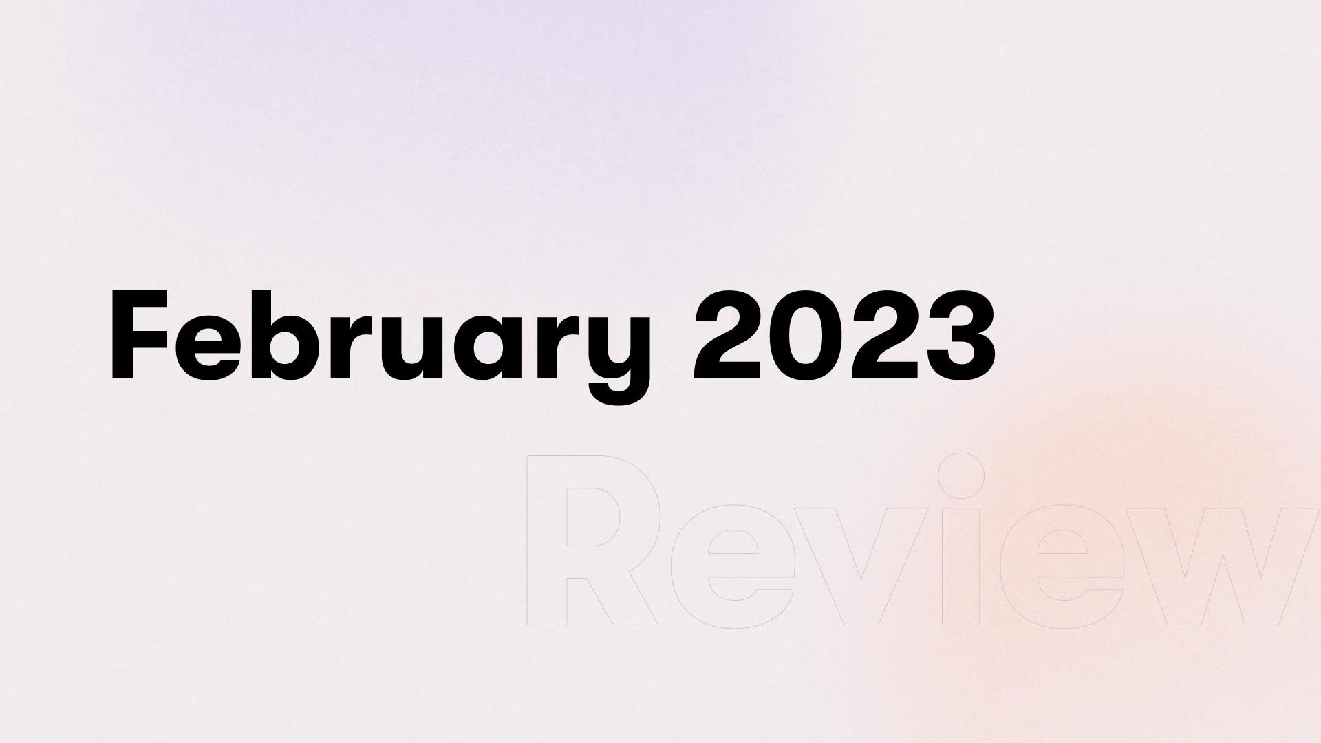 February 2023