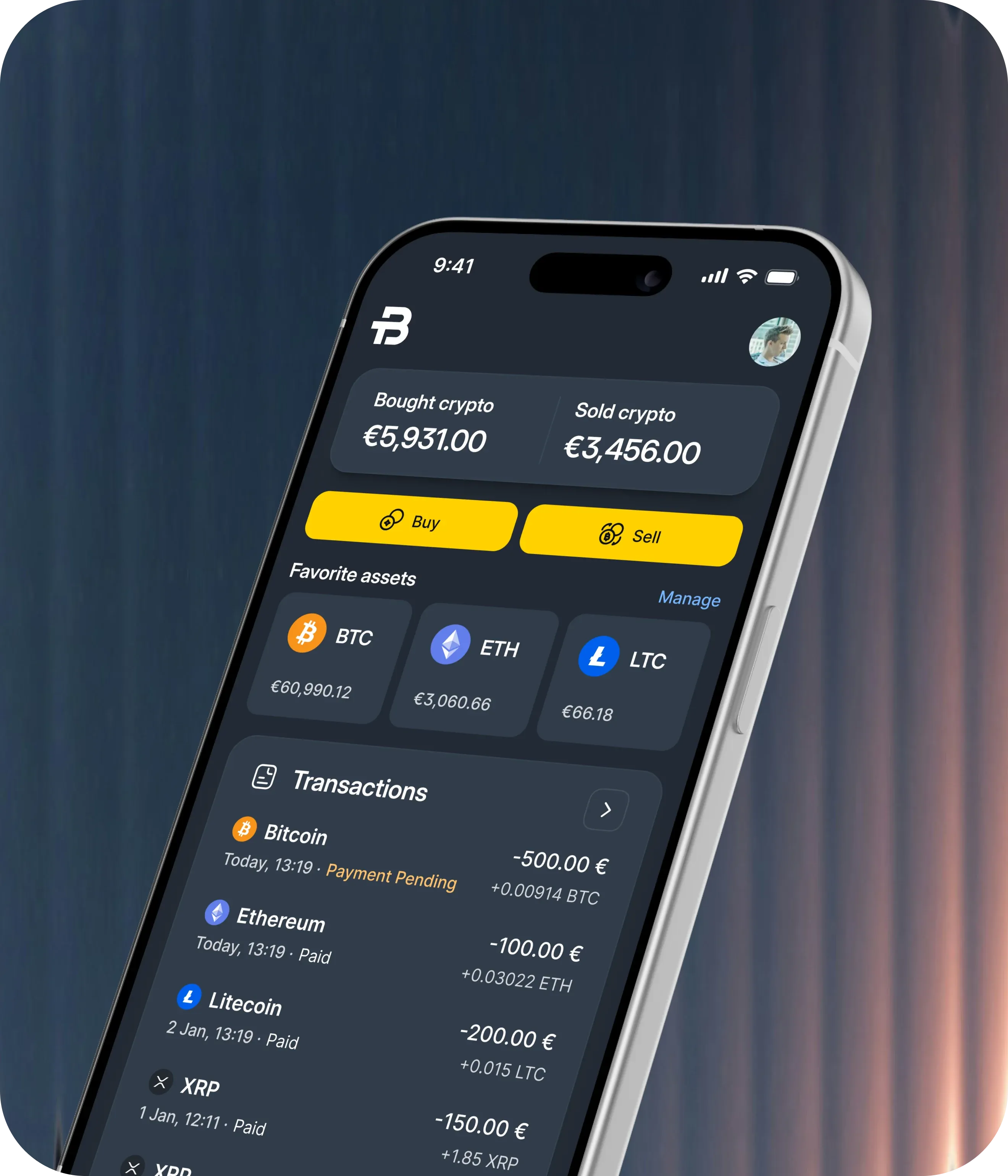 BTCBIT Crypto Trading App | Developed with Flutter | Chili Labs