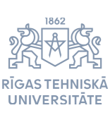 Gray Riga technical university logo